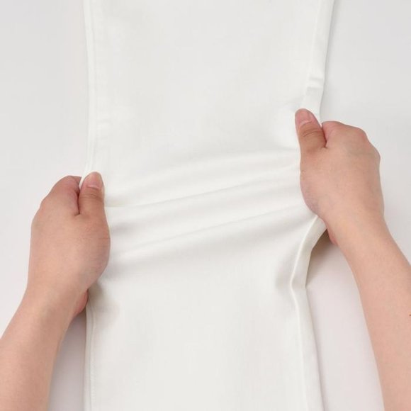 Muji Women's 4 Way Stretch Denim Boyfriend Fit - Size 26 - Picture 6 of 10